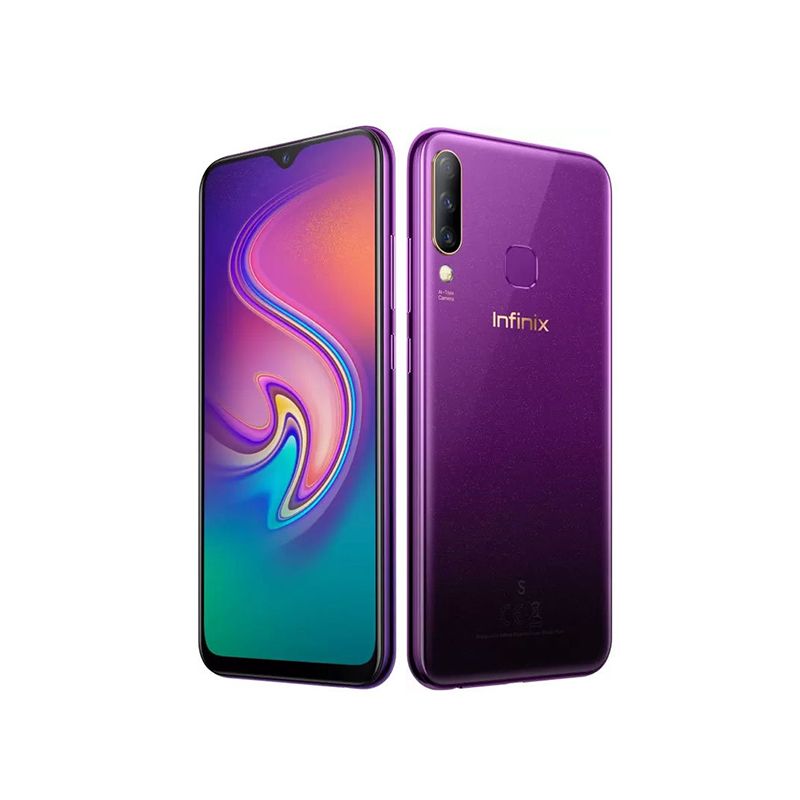 Infinix S4 – Ecran 6.2″ – Double SIM – 4G LTE – ROM 32GB – RAM 3GB Camera – 4000mAh – Violet