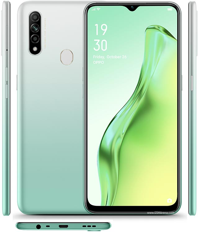 Oppo A31 -Ecran 6.5″ – ROM 128GB – RAM 4GB – Camera 12/MP – Batterie – Vert