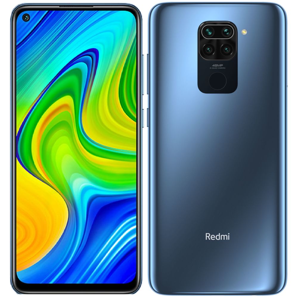 Redmi Note 9 - Ecran 6.67" - ROM 128GB - RAM 4GB - Camera 48/13MP - Bleu
