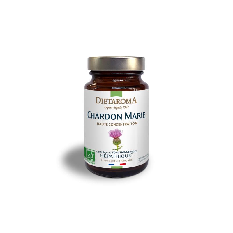 60 Comprimés C.I.P. Chardon Marie - Dietaroma