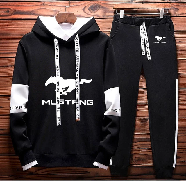 vêtement de sport à capuche pour homme, avec Logo Mustang