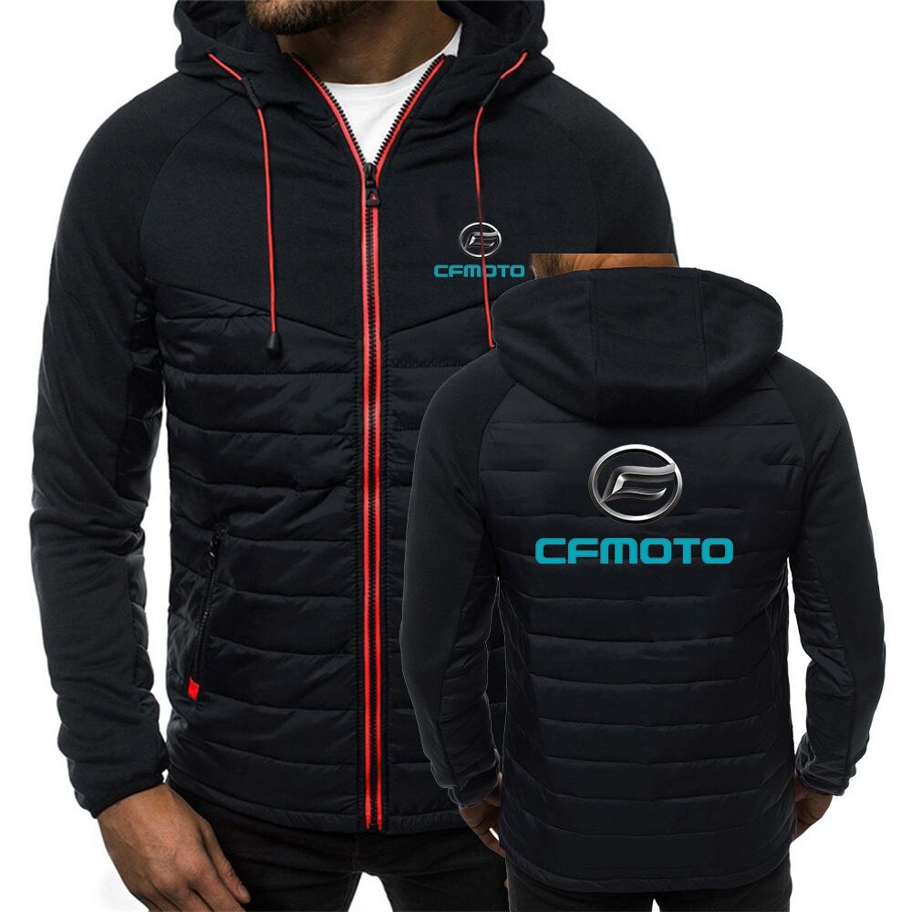 Cfmoto – vestes en coton pour hommes, nouveau, Patchwork,