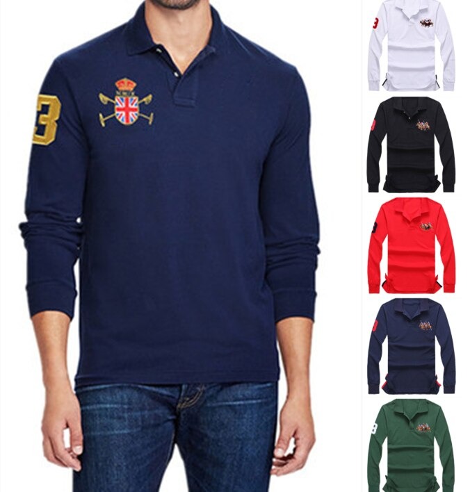 Polo à manches longues pour Homme