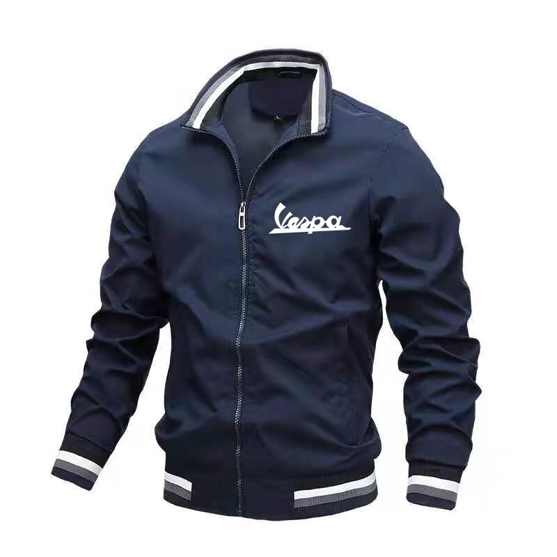 Vespa – veste à la mode, coupe-vent, bombardier, pour homme