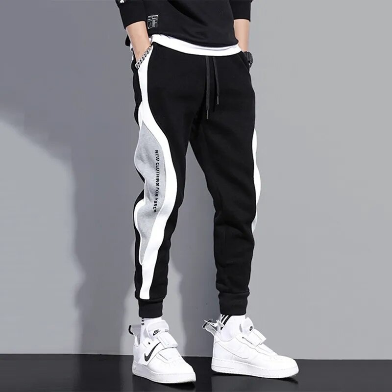 VANDER ESCH - Pantalon de sport pour homme, large, ample,