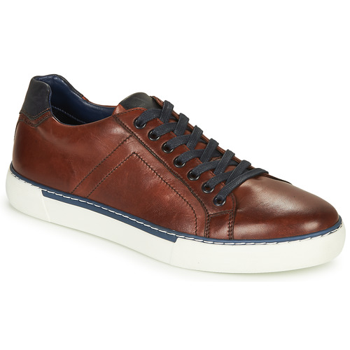 Baskets basses Homme André SHANN Marron