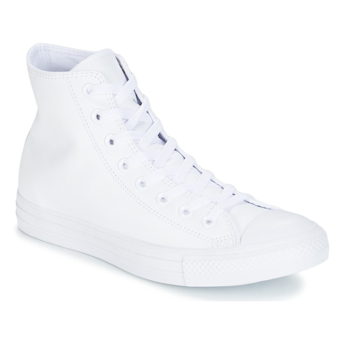 Baskets montantes Converse Chuck TAYLOR ALL STAR LEATHER HI Blanc