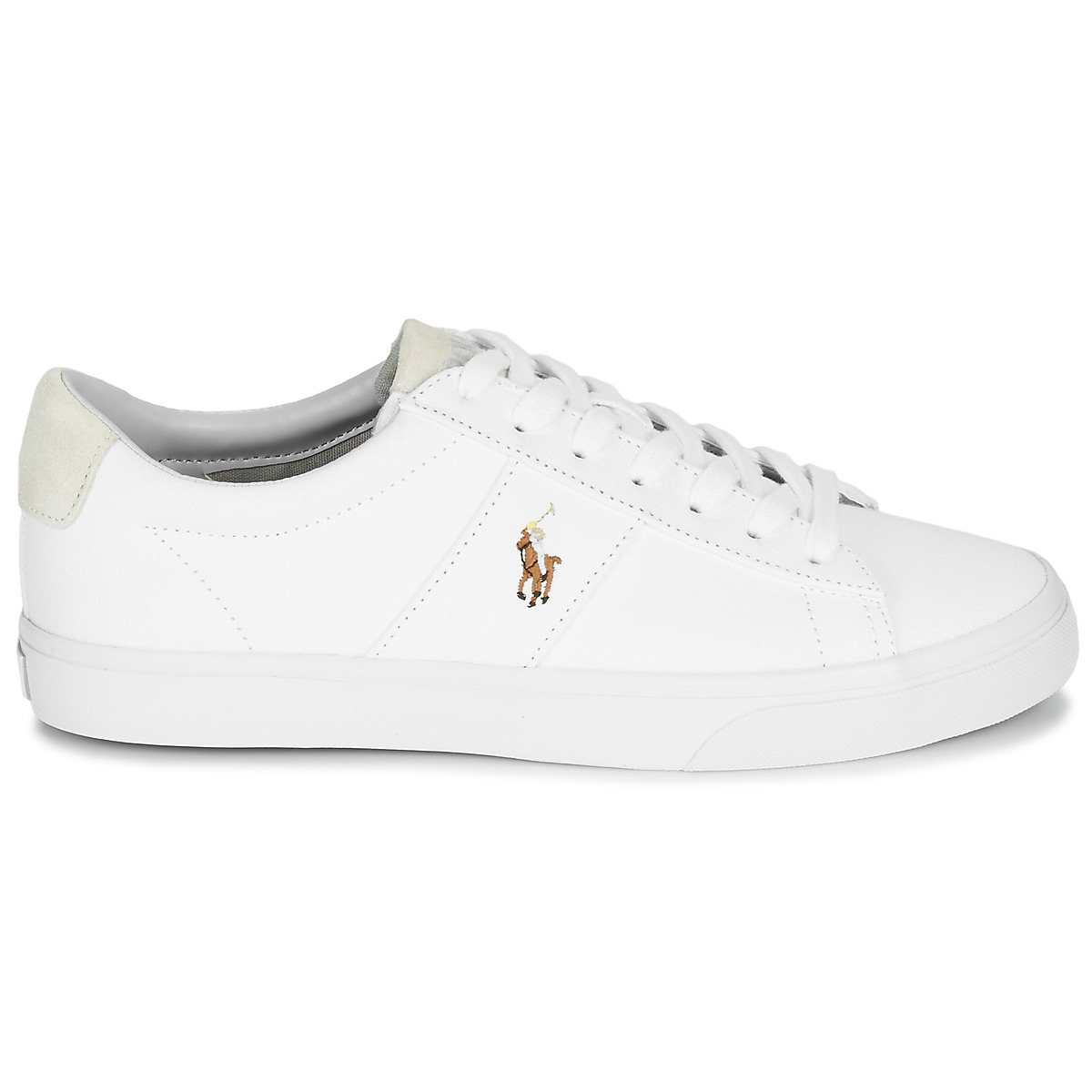 Baskets basses Polo Ralph Lauren SAYER blanc