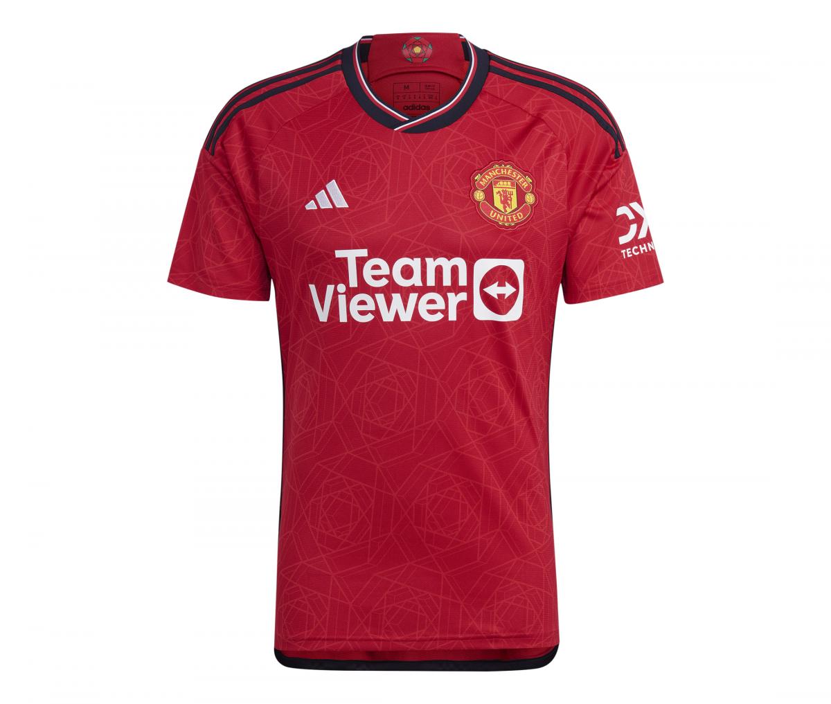 Maillot Manchester United Domicile 2023/2024 Rouge