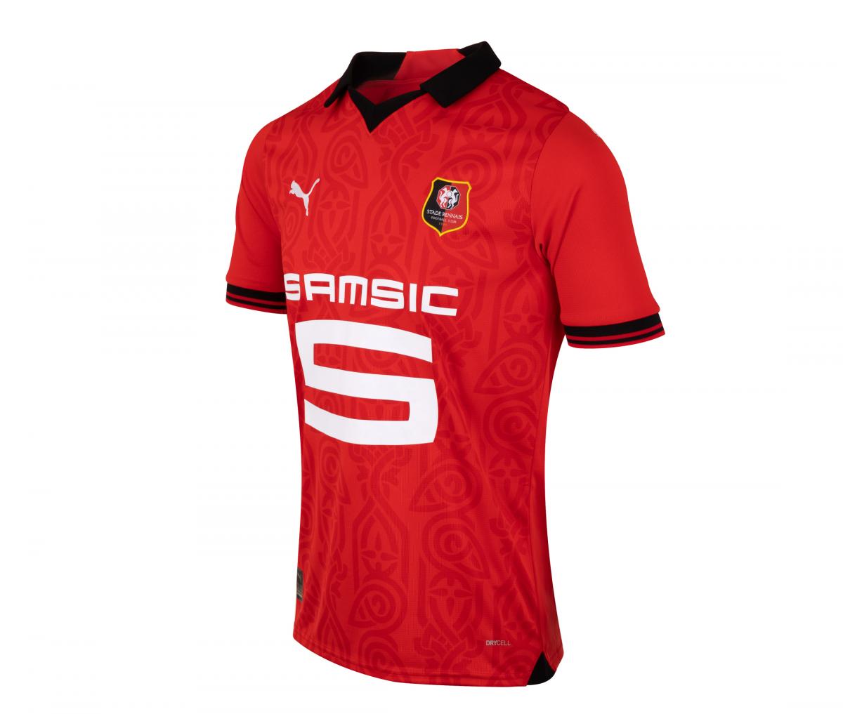 Maillot Stade Rennais Domicile 2023/2024 Rouge