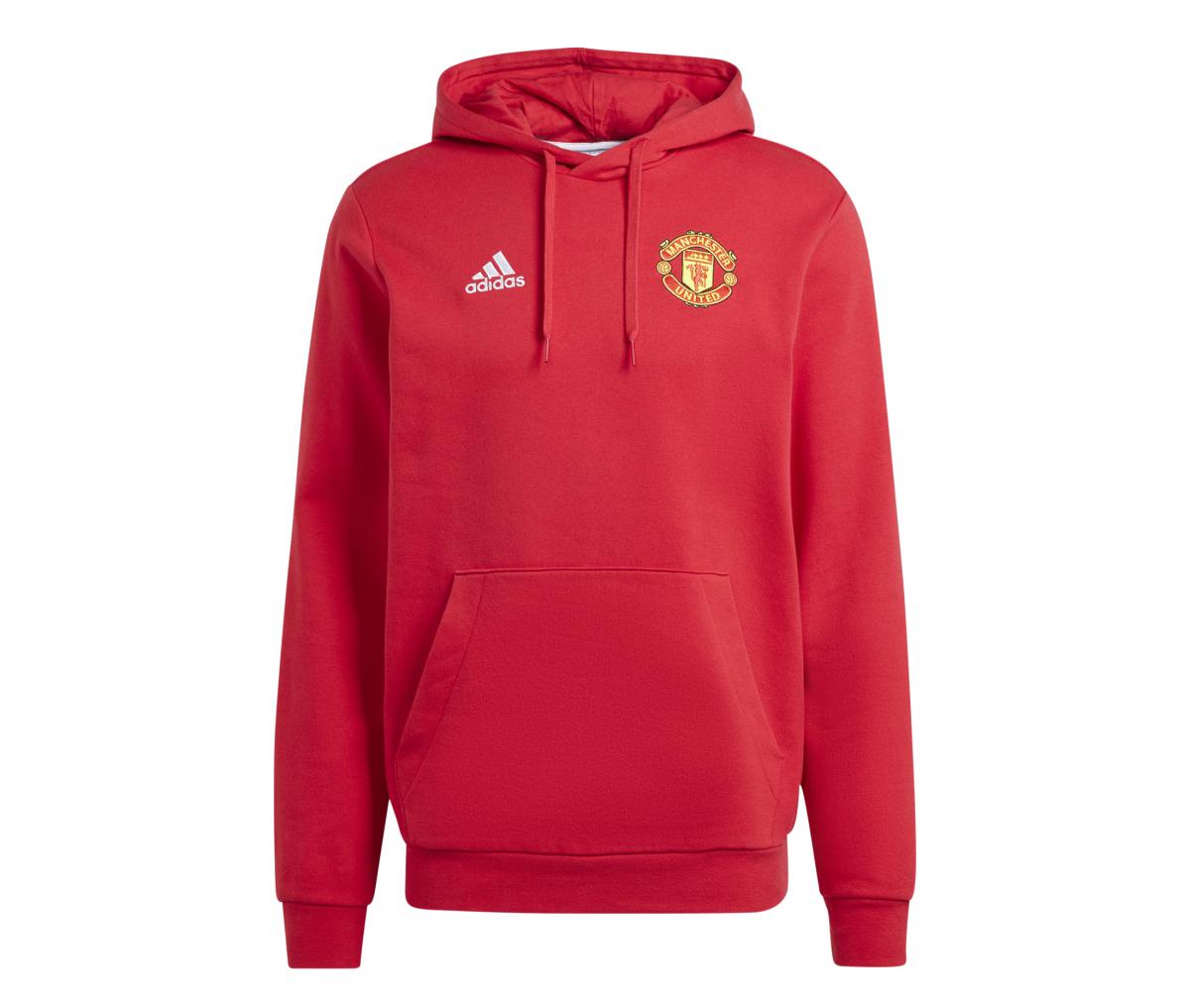 Sweat à capuche Manchester United DNA Rouge